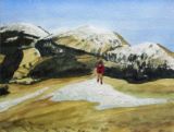 32 - Last of the Snow - Watercolour - Barbara Hilton.JPG